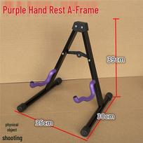A-frame Foldable Guitar Stand for Acoustic, Electric, Bass, Pipa, Liuqin, Ruan black