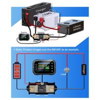 Intelligent Battery Tester WiFi Coulomb Meter with Real Time Remote Monitoring and Wide Battery Compatibility