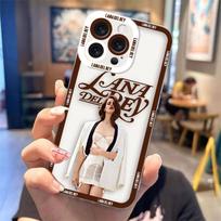 Singer L-Lana Del Rey Clear Phone Case For Samsung A03S A03 A04 A05 A05S A06 A7 A11 A12 A13 A14 A15 A16 NOTE 10 20 ULTRA Case Samsung A11(M11)
