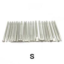Leather Seal Carving Printing Punch Tools 20Pcs Complete Tool Kit For Saddle Making And Handmade DIY Leather Artwork