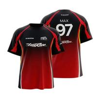 Summer 3D Print Fans Team Uniforms Men Women Breathable Summer Racing Round Neck Short Sleeve Casual T-shirts Tops XXS