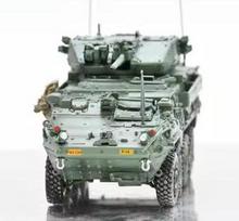 Diecast 1:72 Scale American M1296 Dragoon Infantry Tracked Fighting Vehicle Finished Tank Model Collection Gift Toys