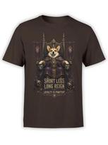 Short Legs Long Reign Corgi Tshirt Unisex S