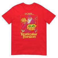 I Cast Testicular Torsion Funny Wizard Meme Tshirt S