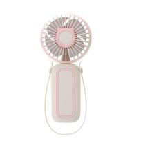 Cartoon Neck Fan, Mini Handheld Fan, USB Charging Portable Folding Dormitory Silent Fan