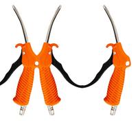 Pneumatic Tools Plastic Anti Rust Air Blowing Duster Blow Air Clean Gun With Integrated Connector raudona