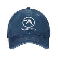 Aphex Twin Music Baseball Cap Vintage Couple Women Washed Trucker Hat High Quality Design Hiking Fishing Baseball Caps Gift 1pc