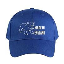 Made In England British Bulldog Woman Man Summer Baseball Cap Adjustable with Curved Brim Duckbill Cap Protection Sun Hats Adjustable