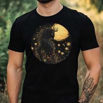 T-Shirt Herren Dämon mit Löwenzahn Motiv Baumwolle Größe XS bis 5XL XL