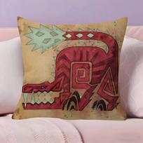 Game M-monster Hunter Wilds Cushion   Office Cushion Pillowcase Car Cushion Cover45X45CM Lumbar Pillowcase Sofa Pillowcover 30x30cm