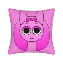 Sprunki Vineria Pillowcase Polyester Cushion Cover Decorations Cartoon Anime Game Pillow Case Cover Home Square 18' 40x40cm