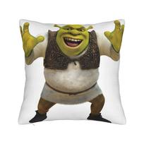 Funny Shreks Pattern Pillowcase Polyester Cushion Cover Decorations  Throw Pillow Case Cover Home Wholesale 40X40cm 40x40cm