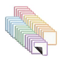 30 Magnetic Labels For Whiteboard And Fridge PVC Erasable Reusing Labels Perfect For Offices School And Warehouse Use 1