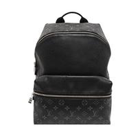 [Pre-Owned] Discovery Zipper Closure Canvas And Leather Backpack Large - Good #ZJYQBF ONE SIZE
