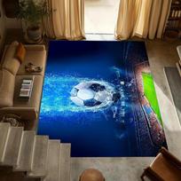 Futbolo Stadiono Kilimėlis Kilimas Namų Dekoras Svetainė Miegamasis Grindų Dekoras Futbolo Stiliaus Neslystantys Kilimai Miegamojo Dekoras 40cm x 60cm