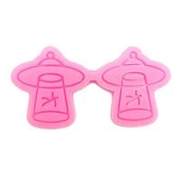 Epoxy Resin UFO Alien Pendant Silicone Mould DIY Crafts Jewelry Making Tools