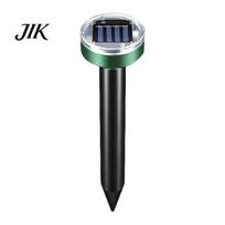 Waterproof Mole Repellent Solar Yard Powered Ultrasonic Gopher Vole Vibration Protection from Moles Stake Outdoor Animal Deterrent for Rodent 1pc