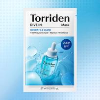 Torriden DIVE-IN Low Molecular Hyaluronic Acid Mask 10 Sheets
