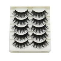 Natural Easy to Wear Case Synthetic Fibers 1.6 Cm 5 Pairs