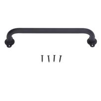 Wall Mount Barn Door Handle Carbon Steel Grab Bar Durable Cabinet Handle  Wooden Door