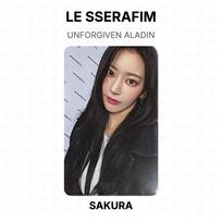 LE SSERAFIM UNFORGIVEN ALADIN Official Photocard HONG EUNCHAE 02
