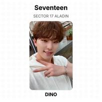 Seventeen SECTOR 17 ALADIN Official Photocard DINO