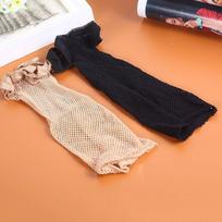Density Fashion Hair Snood Elastic Wig Cap Hairnet for Wigs Beauty Women Hair Net Hair Accessories smėlis