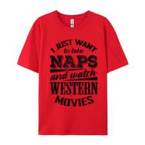 Funny Western Movie Lover Unisex Movie Fan Printed On Top TShirt Wholesale Group Cotton Unisex Tees Casual Tshirts S