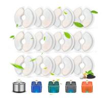 Pet Water Dispenser Filter Cartridge Filter Cotton Replacement Accessories Fit Smart Cat Drinking Fountain Filter Element white