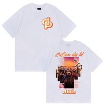 Rapper Jul C'est Pas Des LOL Tour 2026 Merch T Shirt Men Women Retro Harajuku High Quality T-shirt Hip Hop Oversized Cotton Tees S