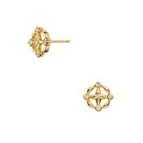 Vendome Aoyama K18YG Diamond Earrings AGVA1610 DI [Official]