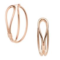 Kuma Hoop Earrings KM9A0153 SI [Official] [Vendome Aoyama] [Kengo + MA,YU]