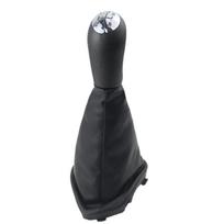LHD For Renault Dacia R Logan II Symbol 2013-2022 Gear Shift Knob With Gaiter Boot Cover Case Cars Accessories 969356242R Plastic 5 Speed
