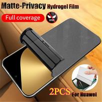 Matte Anti Spy Privacy Hydrogel Film for Huawei Mate 50 P40 Pro Plus P20 P30 Lite Pura 80 70 Ultra Nova 5T 7 9 10 SE 7i 8 8i 11 SE 11i 12 12i Mate 50 Pro juoda