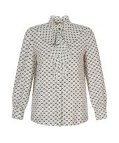 Misens High-Neck Ruffle Pattern Blouse_Mb4Xblm115Z Cream(Cr)/5(55)