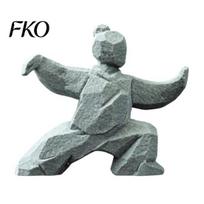 Tai Chi Moves Sculpture Sculpture, Compact Kung Fu Martial Arts Decor for Desk, Desktop Decoration Tea Table & Curio Shelf, Multifunctional