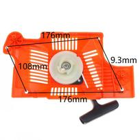 1set Plastic For Husqvarna 50 51 55 Rancher Chainsaw 503608803 Recoil Rewind Starter Replacement Parts Garden Tool Accessories