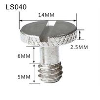 Camera Mount Screw DSLR Camera Tripod Mount Adapter Camera Plate Screw Camera Screw 1/4 Inch Screw LS040
