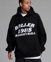 Cream Soda Lab Baller Arc Logo Hoodie Black Xl