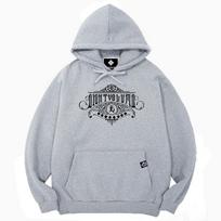 Eight Volume Ev Emblem Unison French Terry Oversized Hoodie (Gray) Gray/L