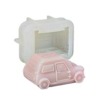 3D Bus Shaped Candle Mold Vintage Car Silicone Molds Aromatherapy Resin Gypsum Mold DIY Exploy Resin Mold Valentines Day B