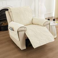 1pc Integrated Recliner Chair Cover Sofa Cover, Four Seasons Universal Recliner Slipcover Universal Anti-slip Cover for Living Room Office Home Decor 60 * 225cm