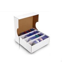 Trading Cards Box Sorting Tray Case, Protecting Four Grids Card Collector, Sports Organizer