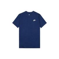 Nike Embroidered Swoosh Logo Crew Neck Short Sleeve T-Shirt Men Tops Deep-Teal AR4999-410 S