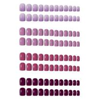 96pcs Press on Nails Matte Coffin Ballet Fake Nails Medium Full Coverage Long Lasting Acrylic Tips Ornament