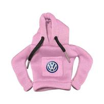 VOLKSWAGEN VW Hoody Automobilio Pavarų Perjungimo Sėdynės Dangtelis Pavarų Svirties Rankena Interjero Dekoracija Volkswagen Golf-7 5 6 CC T-ROC Shara rožinė