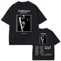 Rapper The Weeknd Album Merch T Shirt Fashion Hip Hop Vintage Short Sleeve T-shirts High Quality Cotton Oversized T-shirt S