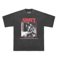 Shaft Isaac Hayes T Shirt Movie S Jazz Funk Soul Cult Soundtrack Purple Rain Washed Cotton Mens Summer Cool Printed Shirt S
