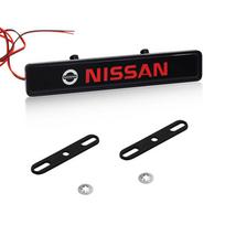 New Car Front Hood Grille Emblem LED Light Grill Decorative Lights For Nissan X-Trail T32 T31 Qashqai Tiida Teana Car Styling