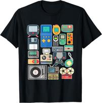 80s 90s Video Game Retro Vintage Classic Arcade Tshirt  Streetwear Cotton Unisex Clothing Tops  Vintage T Shirt Hombre Aesthetic S